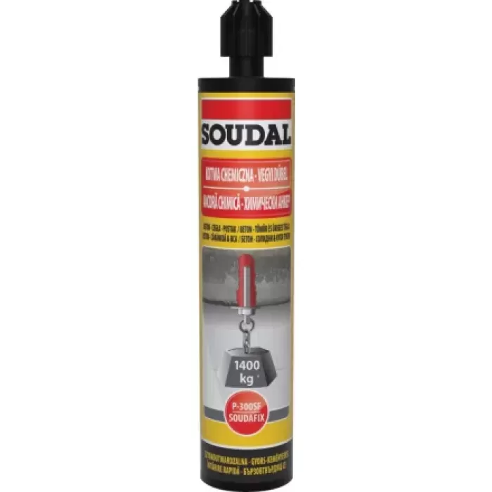 Soudal Soudafix P300-SF vegyi dübel Soudal Soudafix P300-SF vegyi dübel