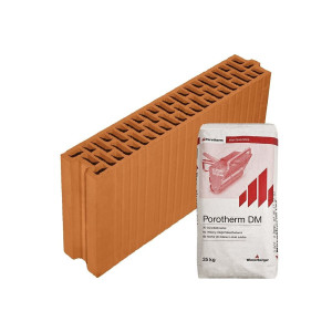 Porotherm 10 N+F Rapid tégla