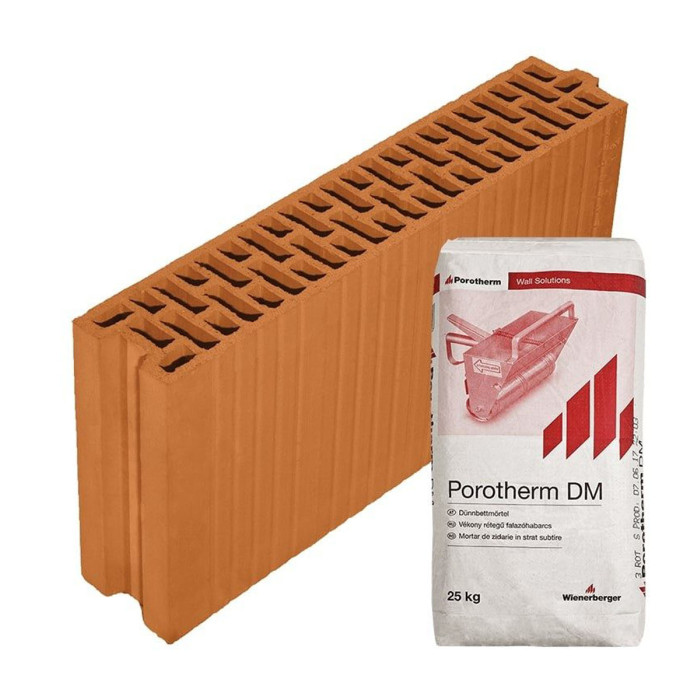 Porotherm 10 N+F Rapid tégla Porotherm 10 N+F Rapid tégla