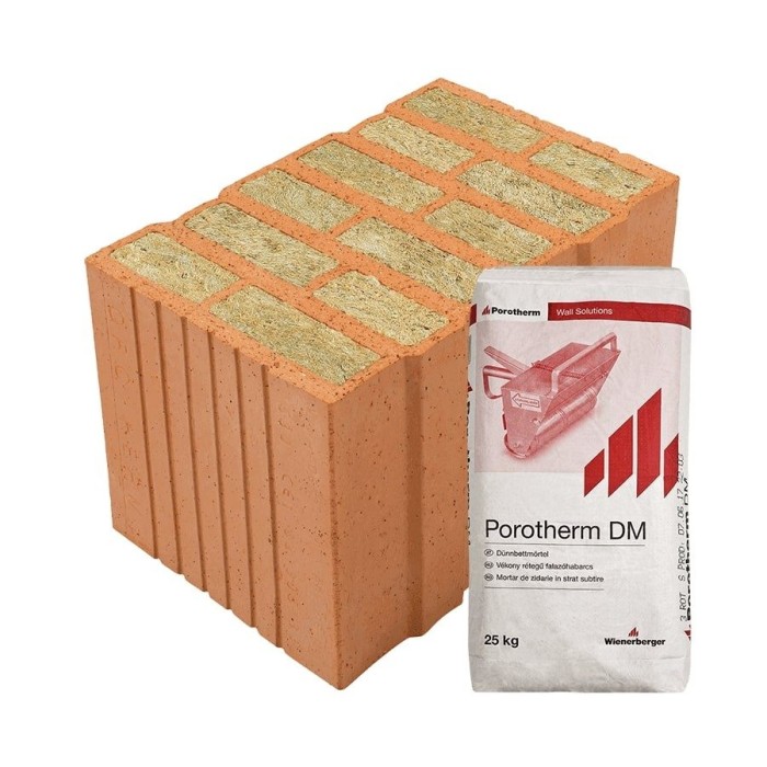 Porotherm 38 Thermo Rapid tégla Porotherm 38 Thermo Rapid tégla
