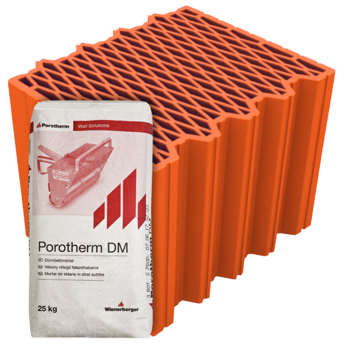 Porotherm 30 X-therm Rapid tégla Porotherm 30 X-therm Rapid tégla